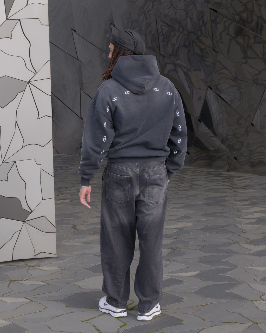 ARCH HOODIE CROVE Blanc